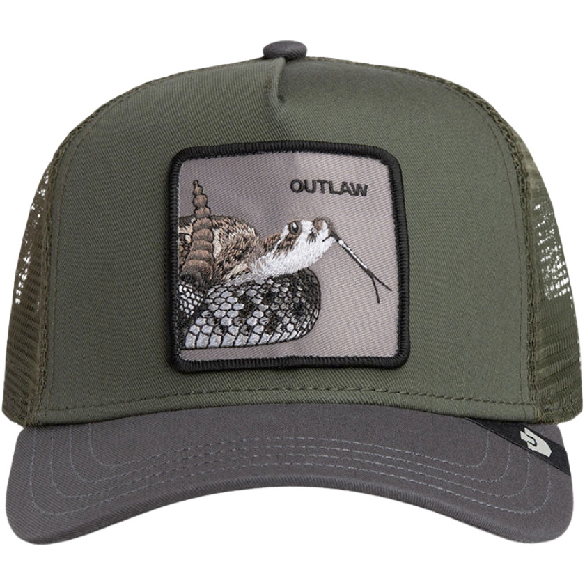 2026 Goorin Bros Outlaw Trucker 101-3007 - Olive